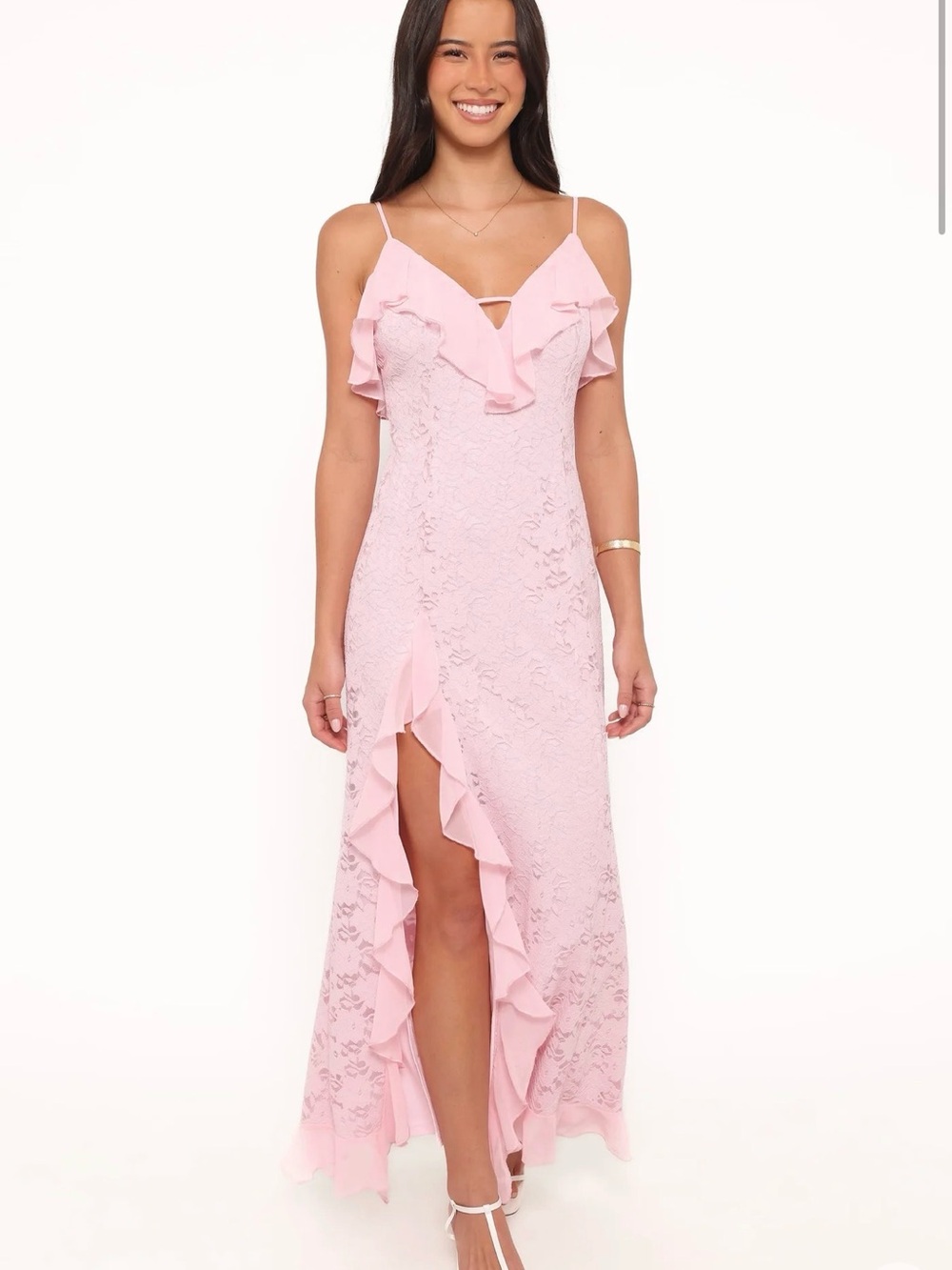 Petal & Pup Jaimielee Lace Maxi Dress Size M, NWT